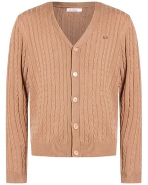 Sun 68 Strickjacke - Natur