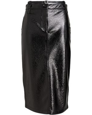 Pinko Midi Skirt Polyester - Black