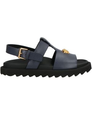 Versace Sandals Leather - Black