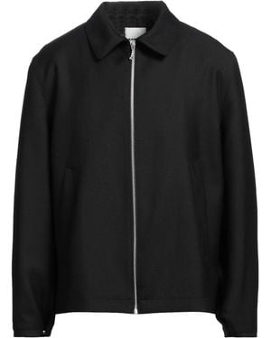 Sandro Jacket Polyester, Virgin Wool - Black
