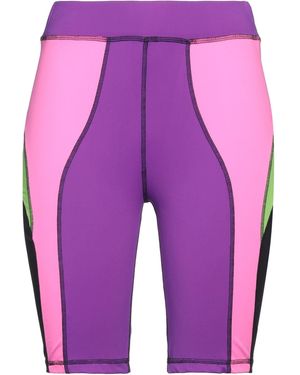 MSGM Shorts & Bermuda Shorts Polyamide, Elastane - Purple