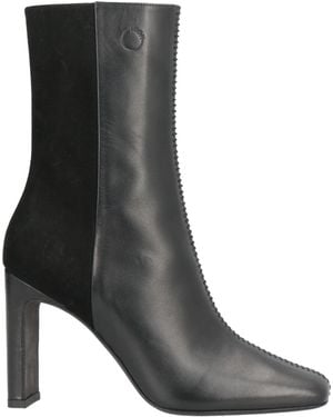 High Ankle Boots - Black