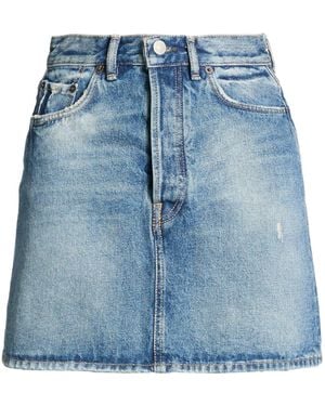 Acne Studios Jeansrock - Blau