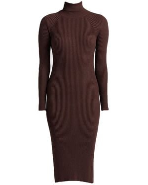 Twinset Midi Dress - Brown