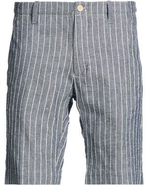 AT.P.CO Slate Shorts & Bermuda Shorts Cotton, Linen, Polyamide - Grey