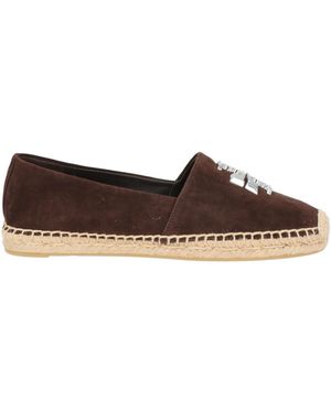 Tory Burch Chocolate Espadrilles Leather - Brown