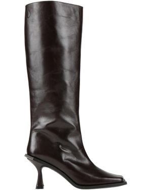 High Boot Leather - Black