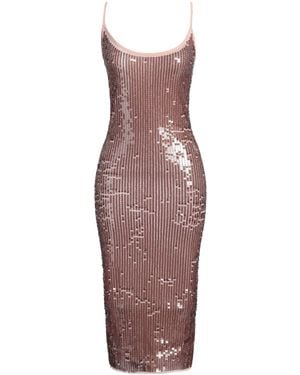 Rick Owens Vestido midi - Morado