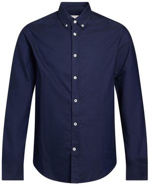 Edition10 Midnight Shirt Cotton - Blue