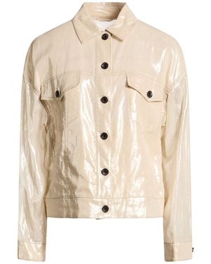 Brunello Cucinelli Sand Jacket Cotton - Natural