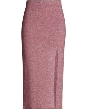 Circus Hotel Midi Skirt - Red