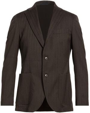 Tombolini Blazer Virgin Wool, Elastane - Black