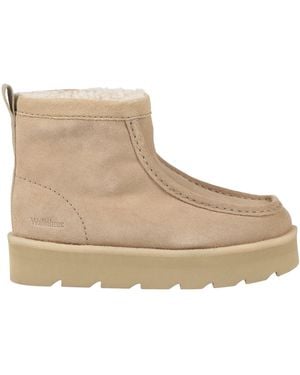 Clarks Ankle Boots Leather - Natural