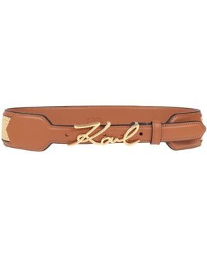 Karl Lagerfeld Belt - Brown