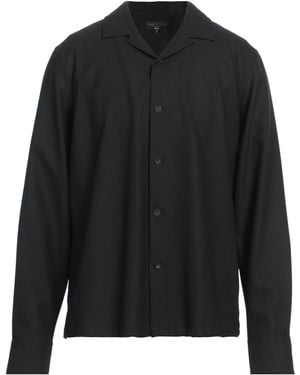 Rag & Bone Shirt Wool, Polyester, Viscose, Elastane, Cotton - Black