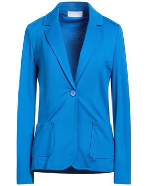 Diana Gallesi Blazer Viscose, Polyamide, Elastane - Blue