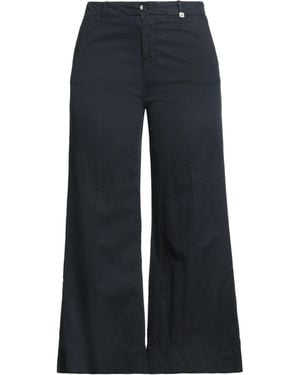 Myths Midnight Trousers Cotton, Linen, Elastane - Blue