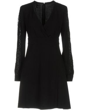 Pinko Mini Dress Viscose, Cotton, Nylon - Black