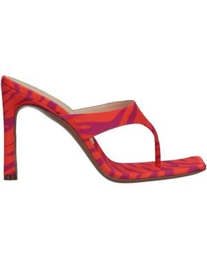 The Saddler Thong Sandal - Red