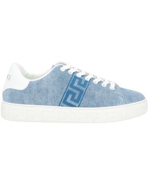 Versace Sneakers Textile Fibers - Blue