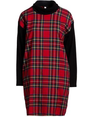 Imperial Mini Dress Polyester, Viscose, Elastane, Polyamide - Red