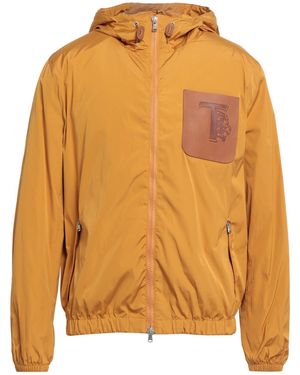 Tod's Marigold Jacket Polyester, Cow Leather - Orange
