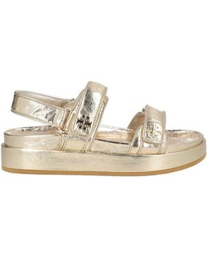 Tory Burch Sandals Leather - Natural