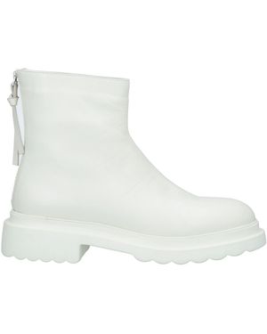Pomme D'or Ankle Boots - White