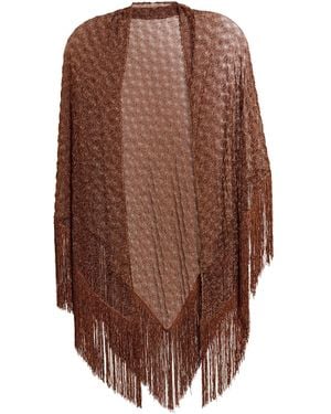 Missoni Scarf Polyester, Nylon - Brown