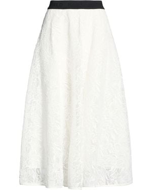 KARL LAGERFELD Midi Skirt - White