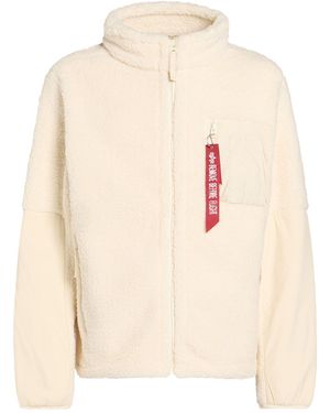Alpha Industries Shearling & Teddy - Natural