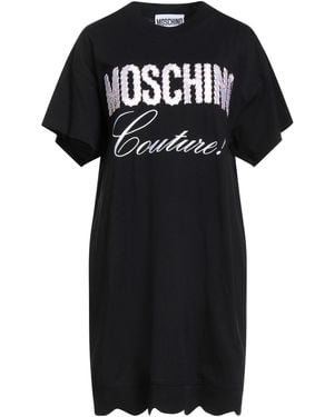 Moschino Couture Mini Dress Organic Cotton - Black