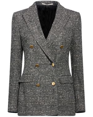 Tagliatore 0205 Blazer Polyamide, Virgin Wool, Acrylic, Viscose, Elastane - Black