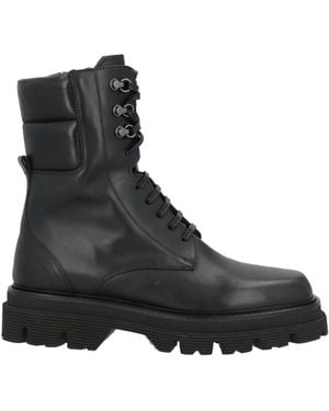 Triver Flight Ankle Boots Leather - Black