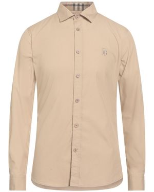 Burberry Shirt Cotton, Elastane - Natural