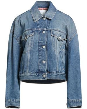 Acne Studios Denim Outerwear Cotton - Blue