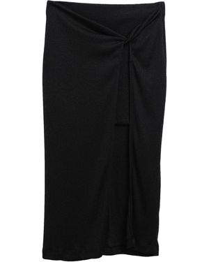 Oval Square Gonna Midi - Nero