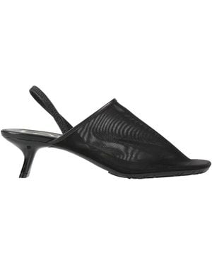 Loewe Court Shoes Textile Fibres, Leather - Black