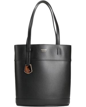 Ferragamo Handbag Leather - Black