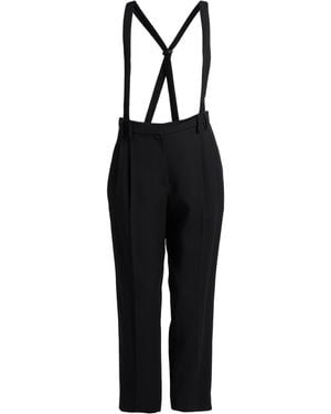 Brunello Cucinelli Trousers Viscose, Virgin Wool, Brass - Black
