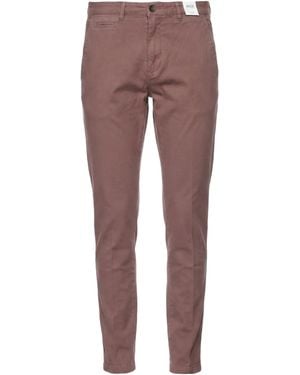 Briglia 1949 Trousers Cotton, Elastane - Purple