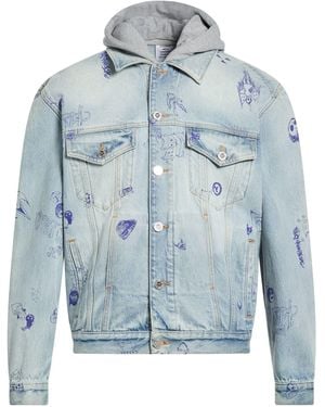 Vetements Denim Outerwear Cotton - Blue