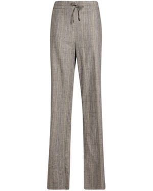 Marella Pants Viscose, Wool, Polyester, Elastane - Gray