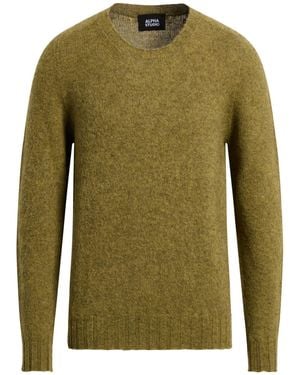 Alpha Studio Pullover - Vert