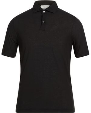 FILIPPO DE LAURENTIIS Polo Shirts - Black