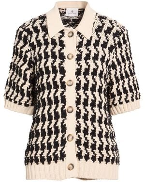 Anine Bing Ivory Cardigan Cotton, Polyamide - Black