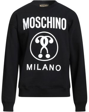Moschino Sweatshirt Cotton - Black