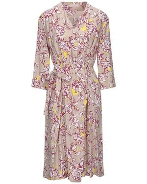 Liviana Conti Midi Dress - Pink