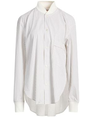 Plan C Shirt Cotton, Polyamide - White