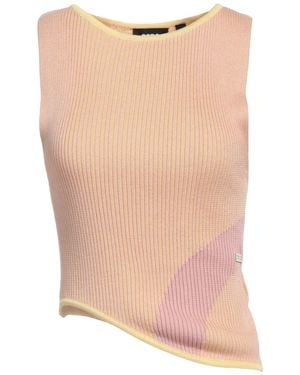 Gcds Top Viscose, Polyester - Natural